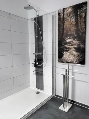 Ein Badezimmer in der Unterkunft Heinrichs Ferienwohnungen Quedlinburg