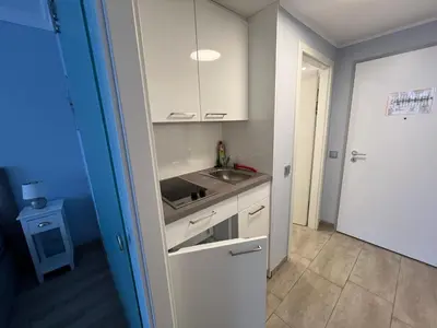 Küche/Küchenzeile in der Unterkunft Haus Vier Jahreszeiten am See HS 347