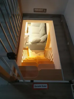 Ein Sitzbereich in der Unterkunft Thonic 1