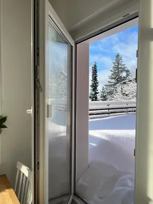 Ein Bett oder Betten in einem Zimmer der Unterkunft Harzer Weitblick