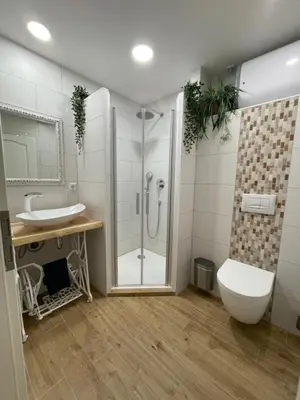 Ein Badezimmer in der Unterkunft Harzer Anneliese