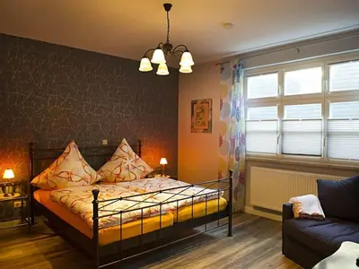 Ein Bett oder Betten in einem Zimmer der Unterkunft Holiday home in Goslar for 4 people