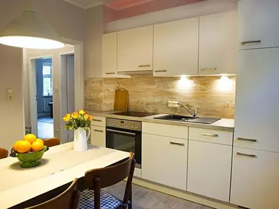 Küche/Küchenzeile in der Unterkunft Holiday home in Goslar for 4 people