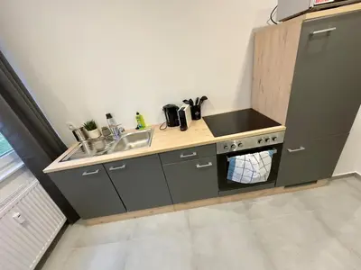 Küche/Küchenzeile in der Unterkunft Charming 2-room apartment