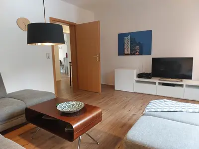 TV/Unterhaltungsangebot in der Unterkunft Fewo Amsbergstrasse