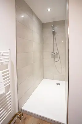 Ein Badezimmer in der Unterkunft Chalet Bergzeit Family Wellness Suite