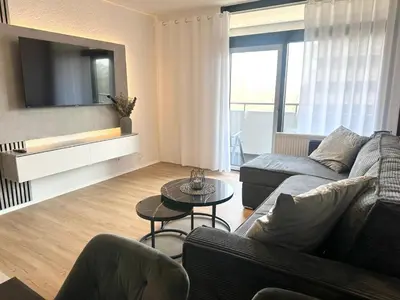 TV/Unterhaltungsangebot in der Unterkunft Forst & Flair Apartment