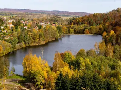 Naturlandschaft in der Nähe der Ferienwohnung