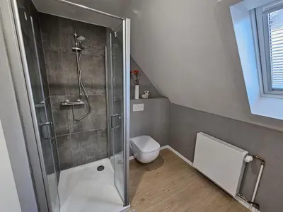 Ein Badezimmer in der Unterkunft Ferienwohnung Starke