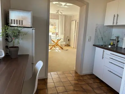 Küche/Küchenzeile in der Unterkunft Haus Waidmannsruh
