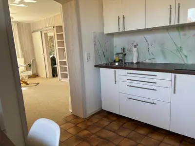 Küche/Küchenzeile in der Unterkunft Haus Waidmannsruh
