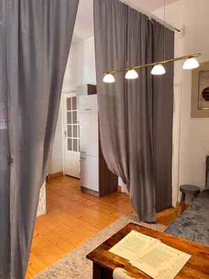 Ein Bett oder Betten in einem Zimmer der Unterkunft Villa Einhorn - Altstadt Studio - stilvoll besonders