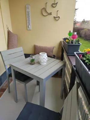 Grundriss der Unterkunft Ferienwohnung Harzluchs mit Balkon & Sauna im Haus