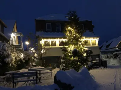 Pension Mühlhahn im Winter