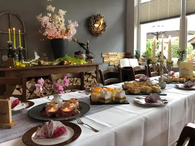 Essen in der Pension oder in der Nähe