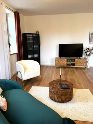 TV/Unterhaltungsangebot in der Unterkunft Harz Huus Apartment 