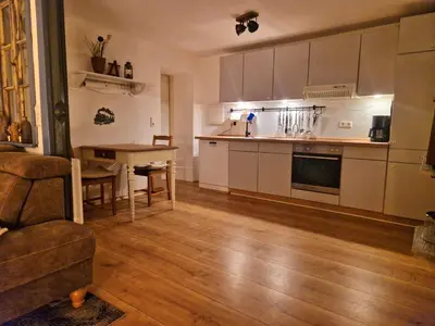 Küche/Küchenzeile in der Unterkunft Ferienwohnung Gute Seele