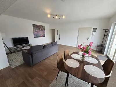 TV/Unterhaltungsangebot in der Unterkunft Sonnenblick Suite 2