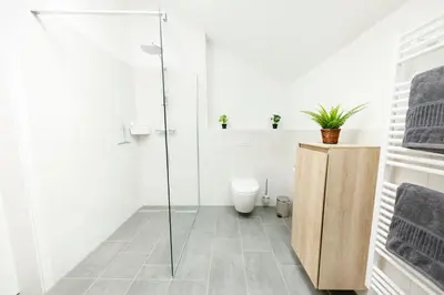 Ein Badezimmer in der Unterkunft Appartment 4 Silke