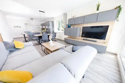 TV/Unterhaltungsangebot in der Unterkunft Appartment 6 Petra
