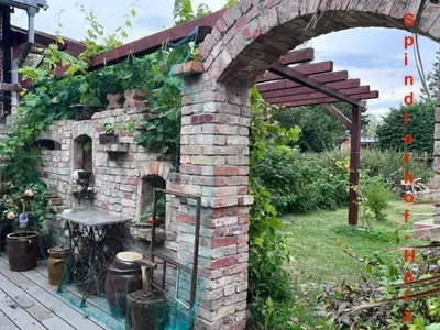Ein Garten an der Unterkunft Spindlerhof am Harz