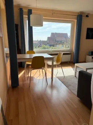 Ein Sitzbereich in der Unterkunft Talblick Braunlage 1 Zimmer Wohnung