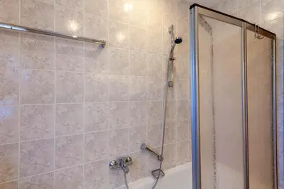 Ein Badezimmer in der Unterkunft Ferienwohnung KaLü 3