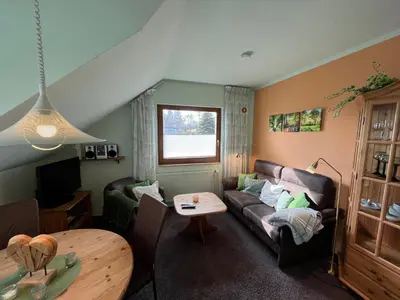 Ein Bett oder Betten in einem Zimmer der Unterkunft Ferienwohnung KaLü 6