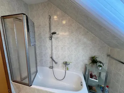 Ein Badezimmer in der Unterkunft Ferienwohnung KaLü 6