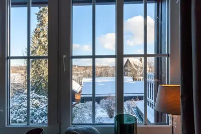 Ferienwohnung Kuschelhexe mit großer Terrasse im Winter