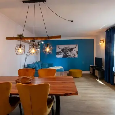 Ferienwohnung Am Bach 1 mit Terrasse