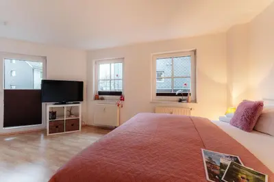 TV/Unterhaltungsangebot in der Unterkunft Ferienwohnung Adele