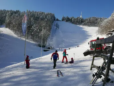 Skifahren in der Ferienwohnung oder in der Nähe