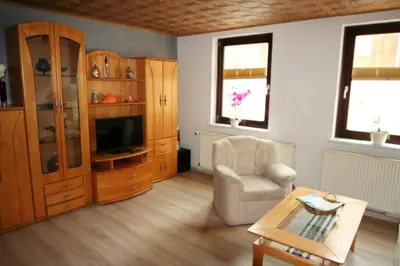 TV/Unterhaltungsangebot in der Unterkunft Gästehaus Tröbs