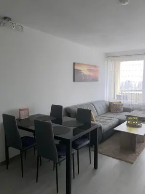 Ein Sitzbereich in der Unterkunft Apartment Gipfelstürmer im Harz mit Schwimmbad