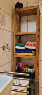 Ein Badezimmer in der Unterkunft FeWo Harz Haennig 2