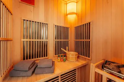 Grundriss der Unterkunft Schützenchalet Junior Suite mit Sauna und Grill