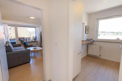 Küche/Küchenzeile in der Unterkunft Ferienwohnung Köller mit Balkon