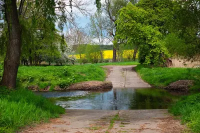 Naturlandschaft in der Nähe der Ferienwohnung