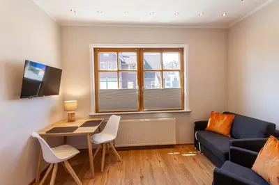 TV/Unterhaltungsangebot in der Unterkunft Ferienwohnung Waldfrieden 2 mit Garten und Grill
