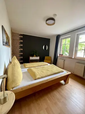 Ein Bett oder Betten in einem Zimmer der Unterkunft Kaiserstube1