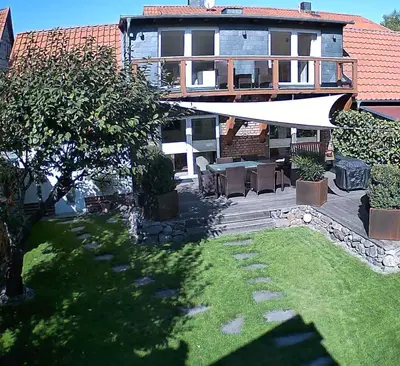 Ein Garten an der Unterkunft Haus Ilsegarten