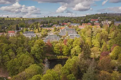 Naturlandschaft in der Nähe der Ferienwohnung