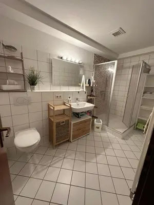 Ein Badezimmer in der Unterkunft HarzZeit Braunlage