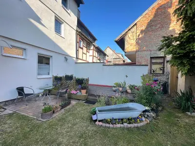Ein Garten an der Unterkunft Feriendomizil bei Barbara