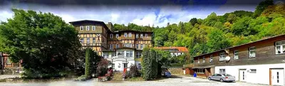 Das Gebäude in dem sich das Hotel befindet