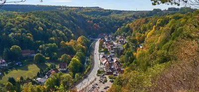 Naturlandschaft in der Nähe des Hotels