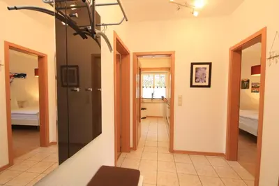 Grundriss der Unterkunft Ferienwohnung Kortum mit Balkon