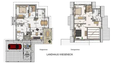 Grundriss der Unterkunft Landhaus zum Wieseneck
