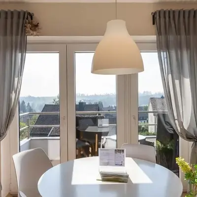 Ferienwohnung Panoramablick mit Balkon